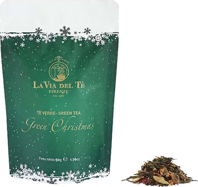 Green Christmas - Miscela di Tè verdi Alimentari e cura della casa/Caffè tè e bevande/Tè e tisane/Tè Assortiti MariTea bottega del Tè - Lodi, Commerciovirtuoso.it