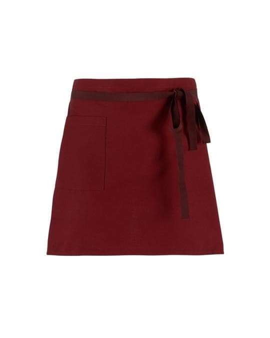 Grembiule Bari Bordeaux Davantino 45x80 Cameriere Cuoco Servizio Sala in Grembiuli da chef Dresswork - Como, commercioVirtuoso.it