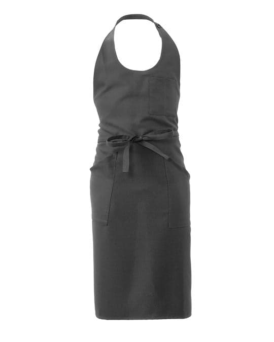 Grembiule Capri Grigio Antracite Grembiule Cameriere Sommelier con Pettorina in Grembiuli Dresswork - Como, commercioVirtuoso.it