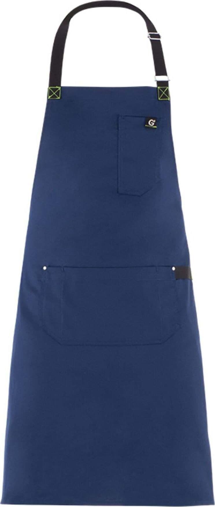 Grembiule Jersey Blu Grembiule Cuoco Regolabile con Pettorina in Grembiuli da chef Dresswork - Como, commercioVirtuoso.it