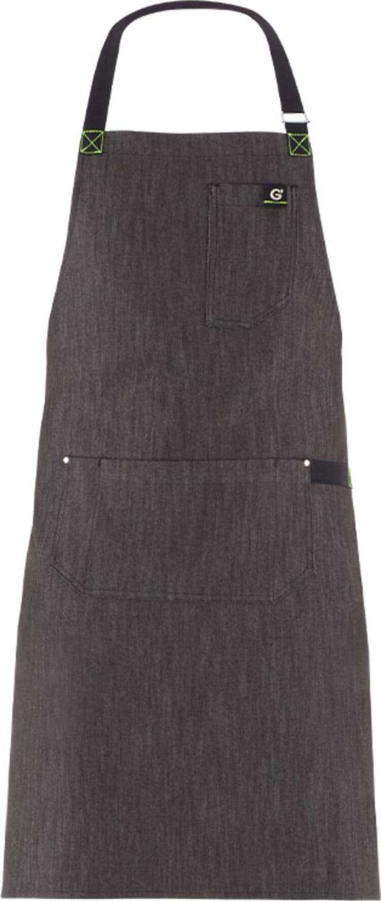 Grembiule Jersey Jeans Nero Grembiule Cameriere Osteria Pub Pettorina in Grembiuli Dresswork - Como, commercioVirtuoso.it