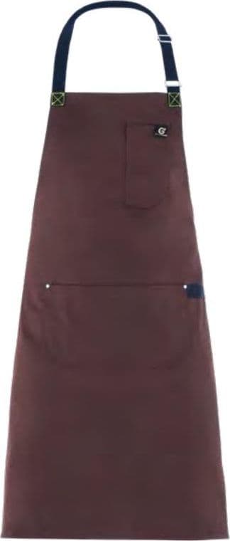 Grembiule Jersey Marrone Grembiule Cuoco Regolabile con Pettorina in Grembiuli da chef Dresswork - Como, commercioVirtuoso.it
