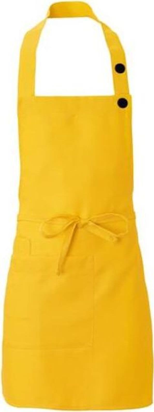 Grembiule Latina Giallo Grembiule Cameriere Regolabile con Pettorina in Grembiuli Dresswork - Como, commercioVirtuoso.it