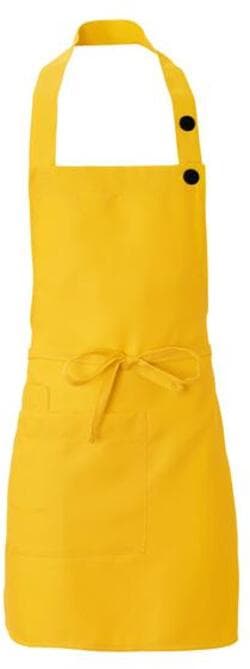 Grembiule Latina Giallo Grembiule Cameriere Regolabile con Pettorina in Grembiuli Dresswork - Como, commercioVirtuoso.it