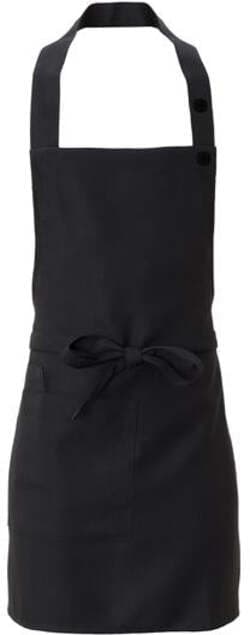 Grembiule Latina Nero Grembiule Cameriere Regolabile con Pettorina in Grembiuli Dresswork - Como, commercioVirtuoso.it