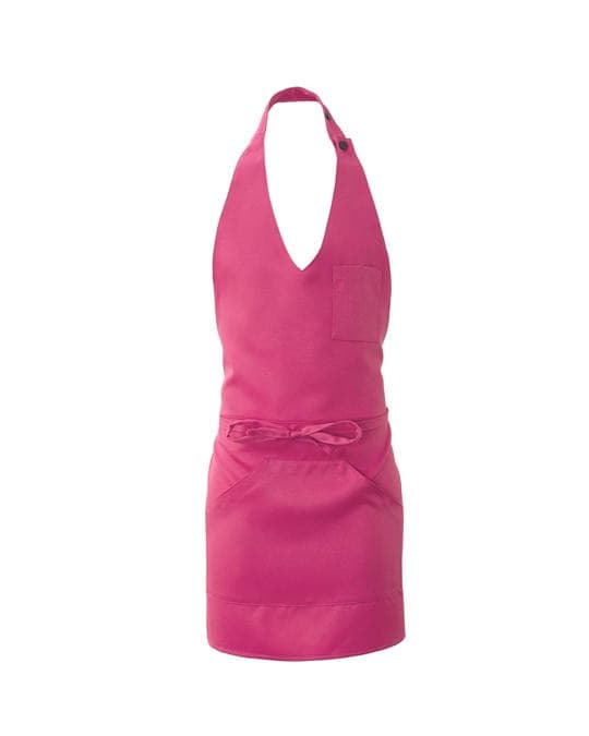 Grembiule Lipari Fucsia Grembiule Servizio Pettorina con Tascone in Grembiuli Dresswork - Como, commercioVirtuoso.it