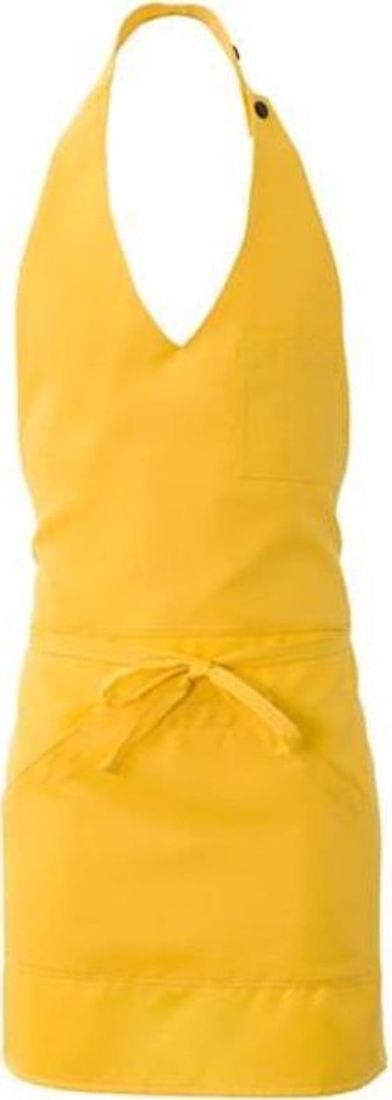 Grembiule Lipari Giallo Grembiule Servizio Pettorina con Tascone in Grembiuli Dresswork - Como, commercioVirtuoso.it