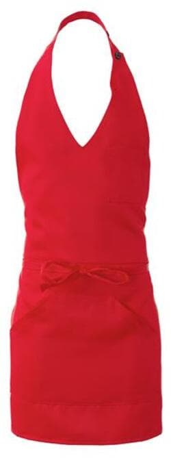 Grembiule Lipari Rosso Grembiule Servizio Pettorina con Tascone in Grembiuli Dresswork - Como, commercioVirtuoso.it