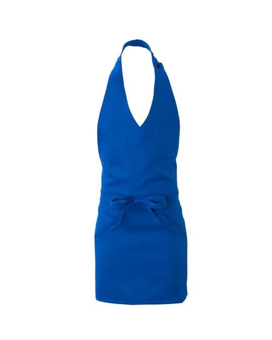 Grembiule Lipari Royal Azzurro Grembiule Servizio Pettorina con Tascone in Grembiuli Dresswork - Como, commercioVirtuoso.it