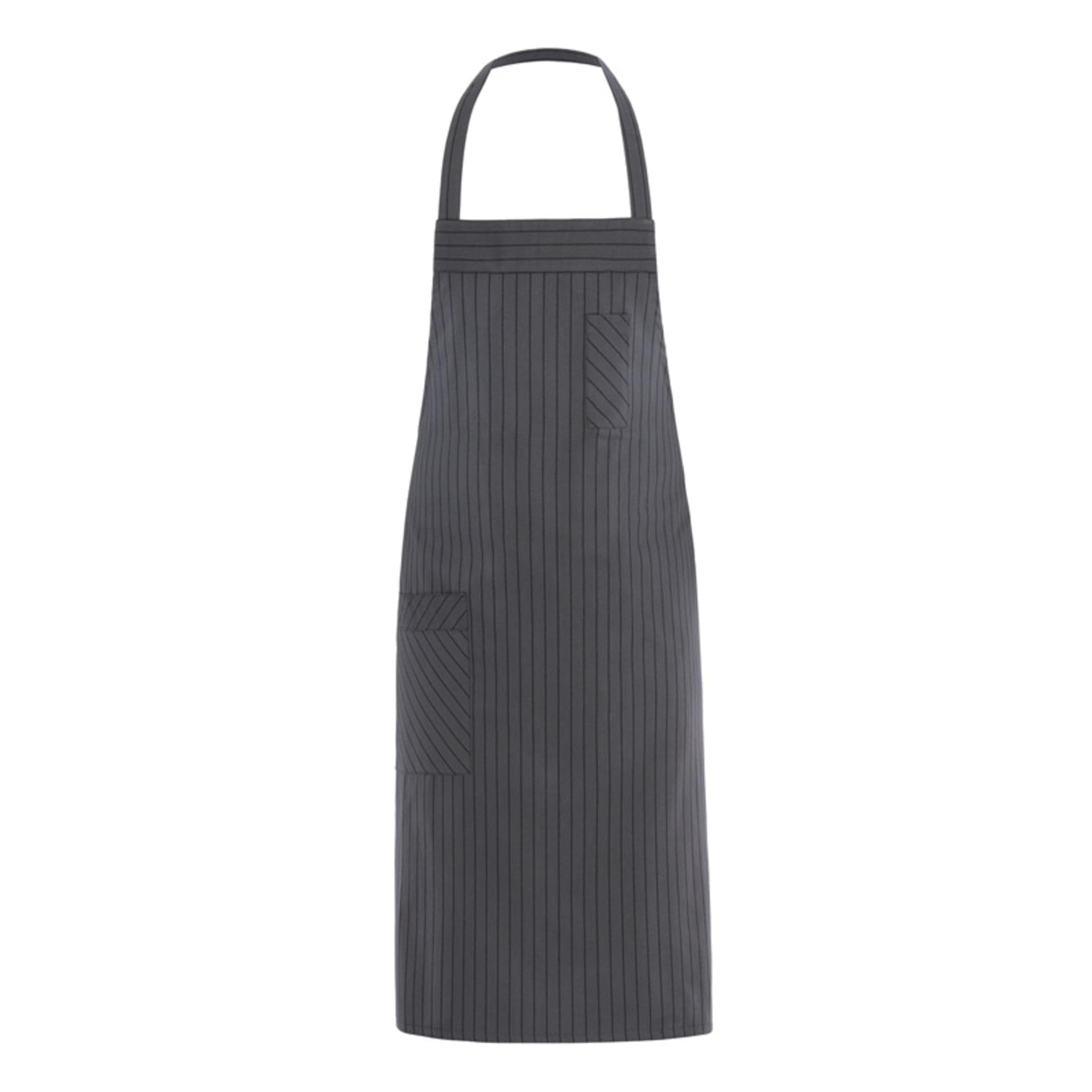 Grembiule Louvre Gessato Largo Grigio in Grembiuli da chef Dresswork - Como, commercioVirtuoso.it