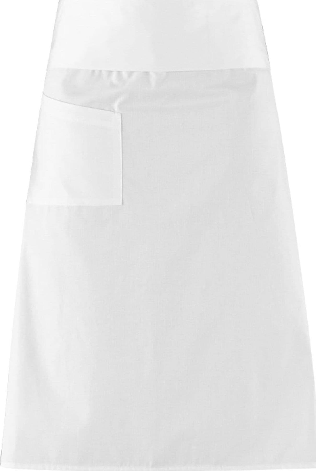 Grembiule Missouri Bianco Grembiule Cuoco Vita con Baschina in Grembiuli da chef Dresswork - Como, commercioVirtuoso.it