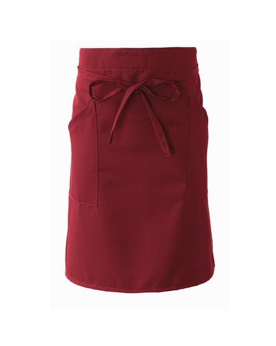 Grembiule Positano Bordeaux Grembiule Servizio Vita con Tascone in Grembiuli Dresswork - Como, commercioVirtuoso.it