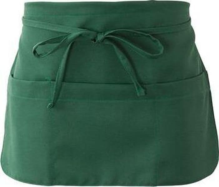 Grembiule Pub Verde Scuro con Tasche Grembiule Corto Bar Caffè Gelateria in Grembiuli Dresswork - Como, commercioVirtuoso.it