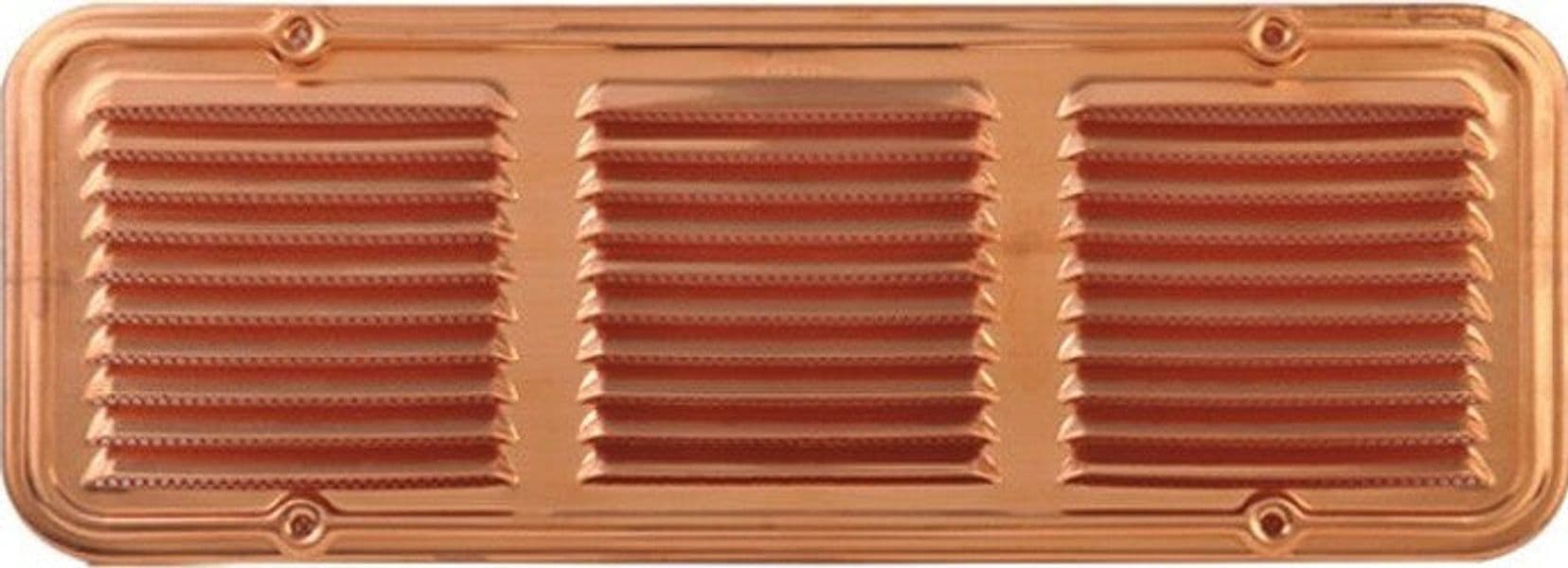 Griglia Aerazione in Rame, Con Protezione Antinsetti in Tela Di Rame 14x36cm Fai da te/Prodotti per la costruzione/Riscaldamento e raffreddamento/Registri griglie e sfiatatoi Ferus - Montoro, Commerciovirtuoso.it
