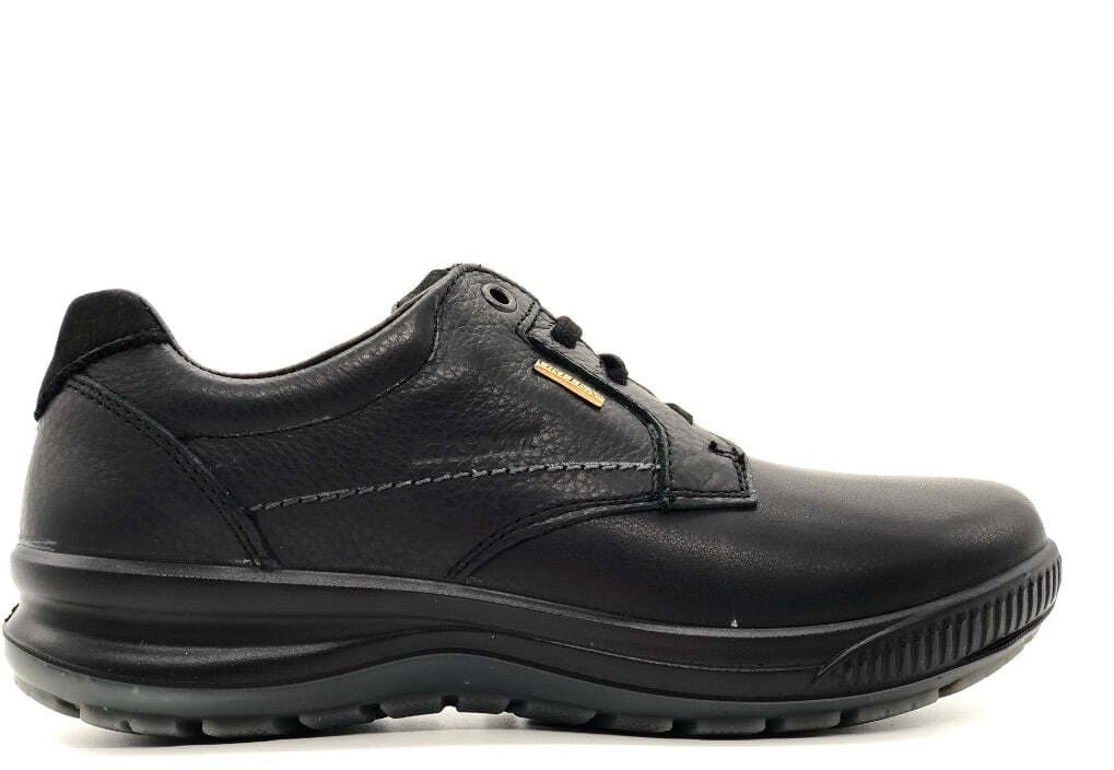 GRISPORT Active Scarpa stringata uomo nero oliato in Scarpe stringate basse Calzature Durello - Agna, commercioVirtuoso.it