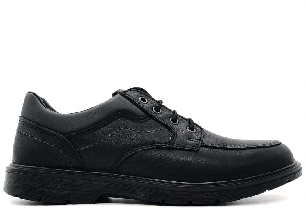 GRISPORT Scarpa uomo nero oliato in Scarpe stringate basse Calzature Durello - Agna, commercioVirtuoso.it