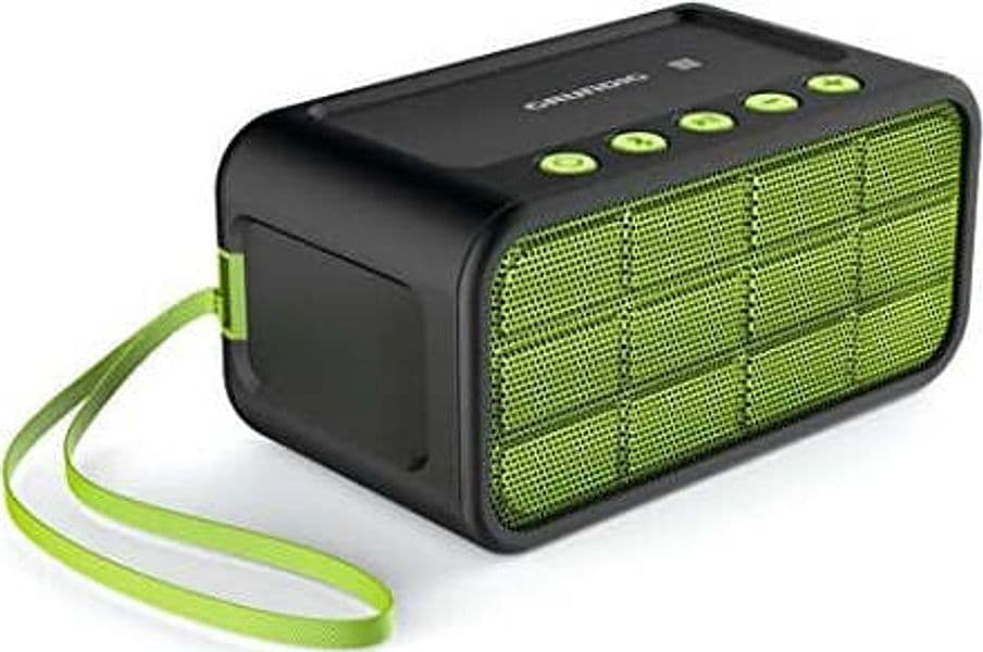Grundig-GLR6700-GSB200-Altoparlanti-Bluetooth-Verde/Nero
