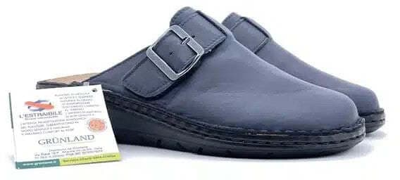 GRUNLAND Ciabatta Chiusa Donna Dafa Blu in Pantofole Calzature Durello - Agna, commercioVirtuoso.it