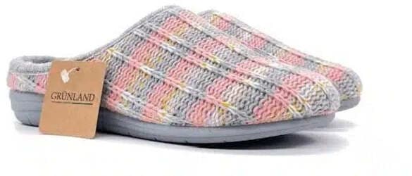 GRUNLAND Ciabatta Chiusa Donna Reca Grigio-Multi in Pantofole Calzature Durello - Agna, commercioVirtuoso.it