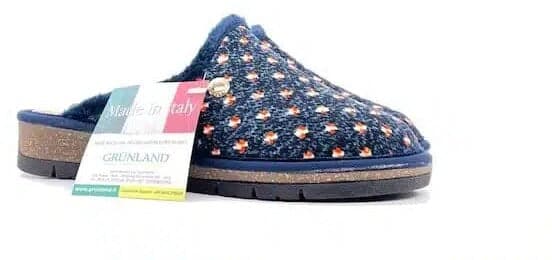 GRUNLAND Ciabatta Dola Donna Blu in Zoccoli Calzature Durello - Agna, commercioVirtuoso.it
