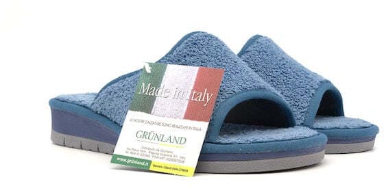 GRUNLAND Ciabatta Dola Donna in Spugna Avio in Pantofole Calzature Durello - Agna, commercioVirtuoso.it