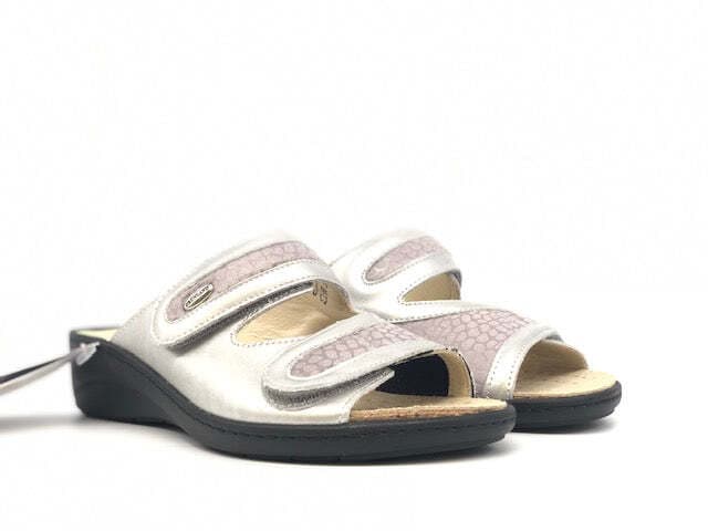 GRUNLAND Ciabatta Donna Esta Grigio in Zoccoli Calzature Durello - Agna, commercioVirtuoso.it