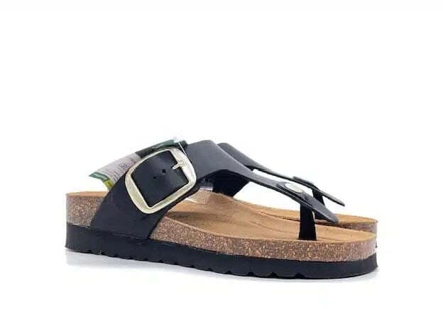 GRUNLAND Ciabatta Donna Hola Nero in Infradito Calzature Durello - Agna, commercioVirtuoso.it