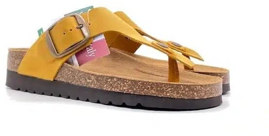 GRUNLAND Ciabatta Donna Hola Ocra in Infradito Calzature Durello - Agna, commercioVirtuoso.it