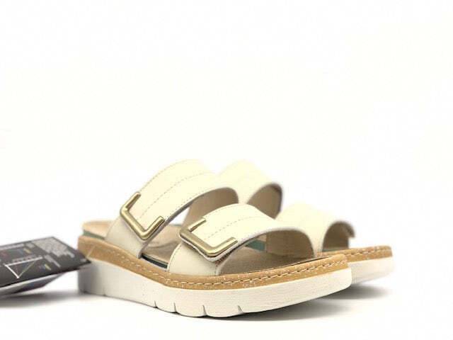 GRUNLAND Ciabatta Donna Moll Beige in Pantofole Calzature Durello - Agna, commercioVirtuoso.it