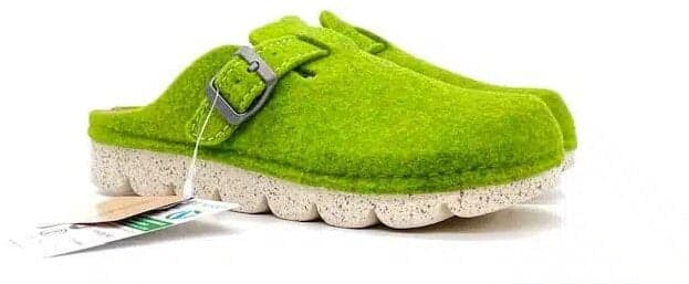 GRUNLAND Ciabatta Donna Poff Verde in Pantofole Calzature Durello - Agna, commercioVirtuoso.it