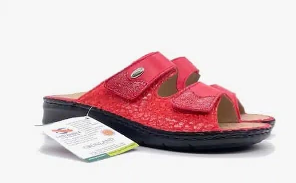 GRUNLAND Ciabatte Donna Dami Rosso in Pantofole Calzature Durello - Agna, commercioVirtuoso.it