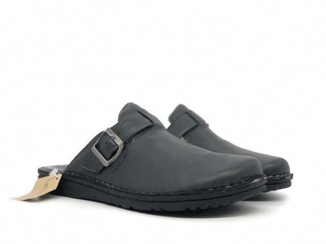 GRUNLAND Ciabatte uomo chiuse in pelle bosco in Pantofole Calzature Durello - Agna, commercioVirtuoso.it