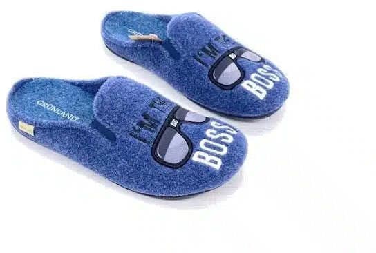 GRUNLAND Ciabatte Uomo Lecy Jeans in Pantofole Calzature Durello - Agna, commercioVirtuoso.it