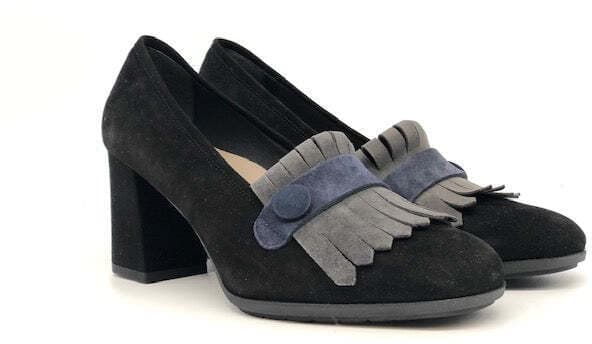 GRUNLAND Mocassini donna STIT nero-multi in Loafer e mocassini Calzature Durello - Agna, commercioVirtuoso.it