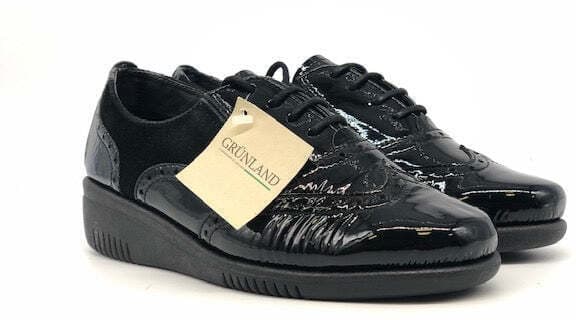 GRUNLAND Sira Scarpa Inglese Donna Nero in Zoccoli Calzature Durello - Agna, commercioVirtuoso.it