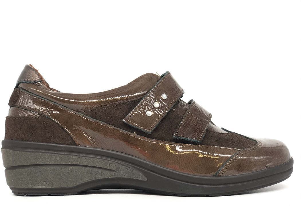 GRUNLAND Sneaker donna Numa marrone in Zoccoli Calzature Durello - Agna, commercioVirtuoso.it