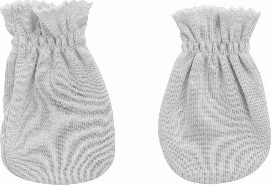 Guanti per Neonato Liso Grigio Moda/Prima infanzia/Abbigliamento/Accessori per bambino/Guanti e manopole La Casa Del Bebè - Napoli, Commerciovirtuoso.it