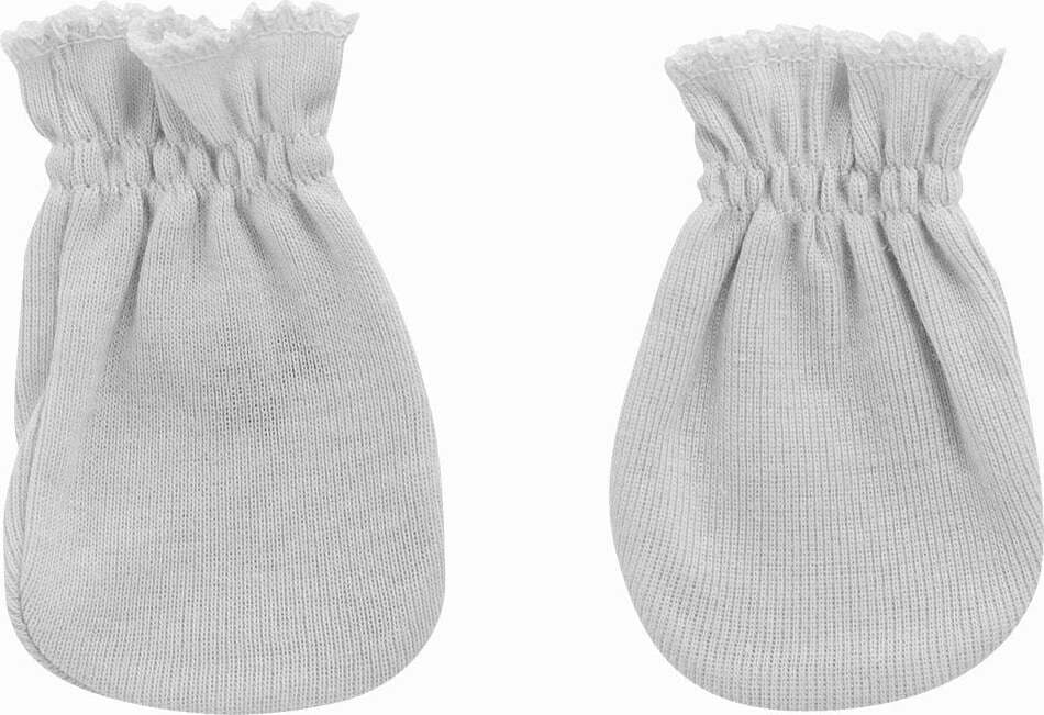 Guanti per Neonato Liso Grigio Moda/Prima infanzia/Abbigliamento/Accessori per bambino/Guanti e manopole La Casa Del Bebè - Napoli, Commerciovirtuoso.it