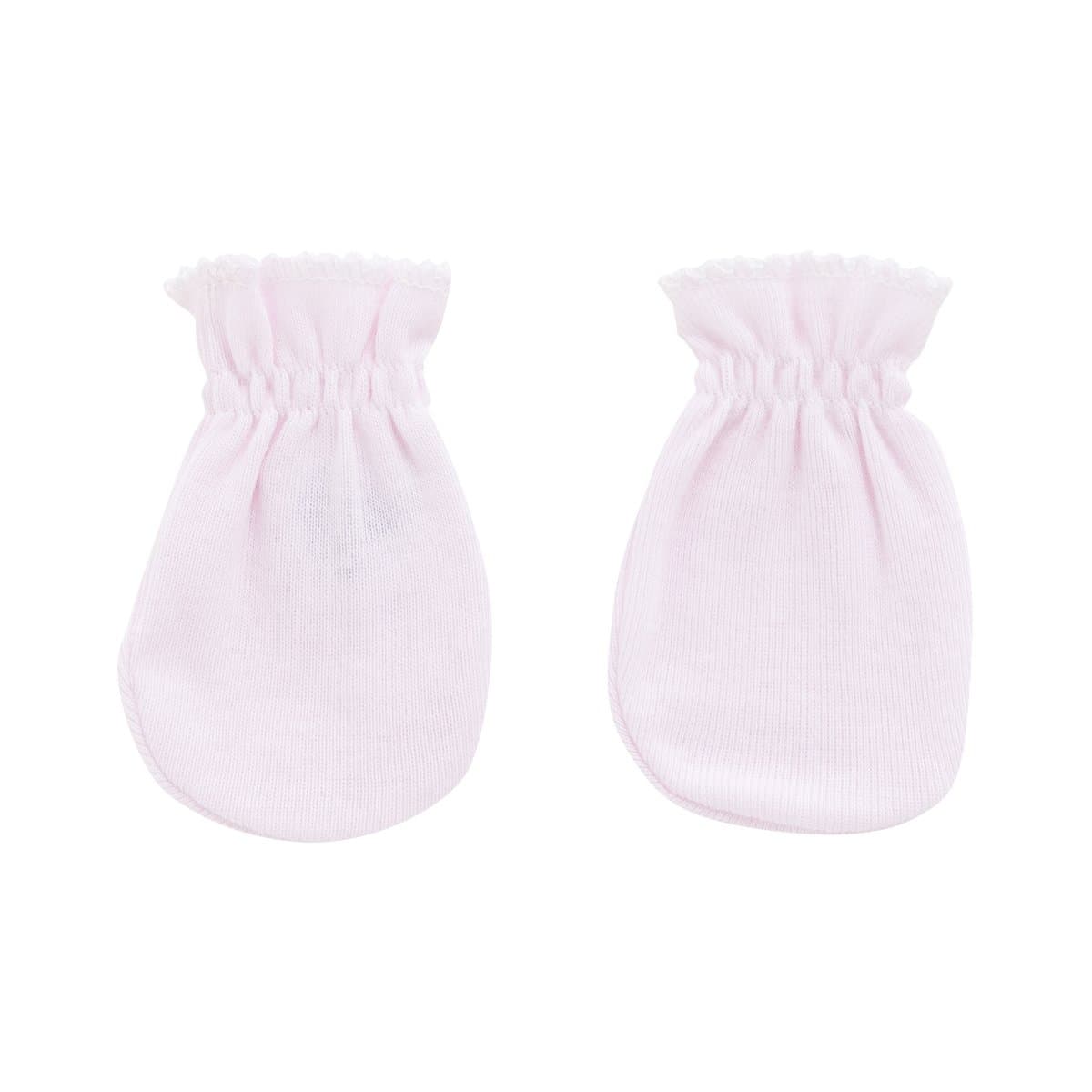 Guanti per Neonato Liso Rosa Moda/Prima infanzia/Abbigliamento/Accessori per bambina/Guanti e manopole La Casa Del Bebè - Napoli, Commerciovirtuoso.it