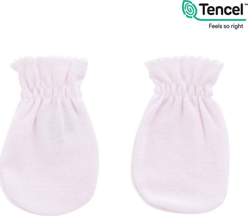 Guanti per Neonato Tencel Rosa Moda/Prima infanzia/Abbigliamento/Accessori per bambina/Guanti e manopole La Casa Del Bebè - Napoli, Commerciovirtuoso.it