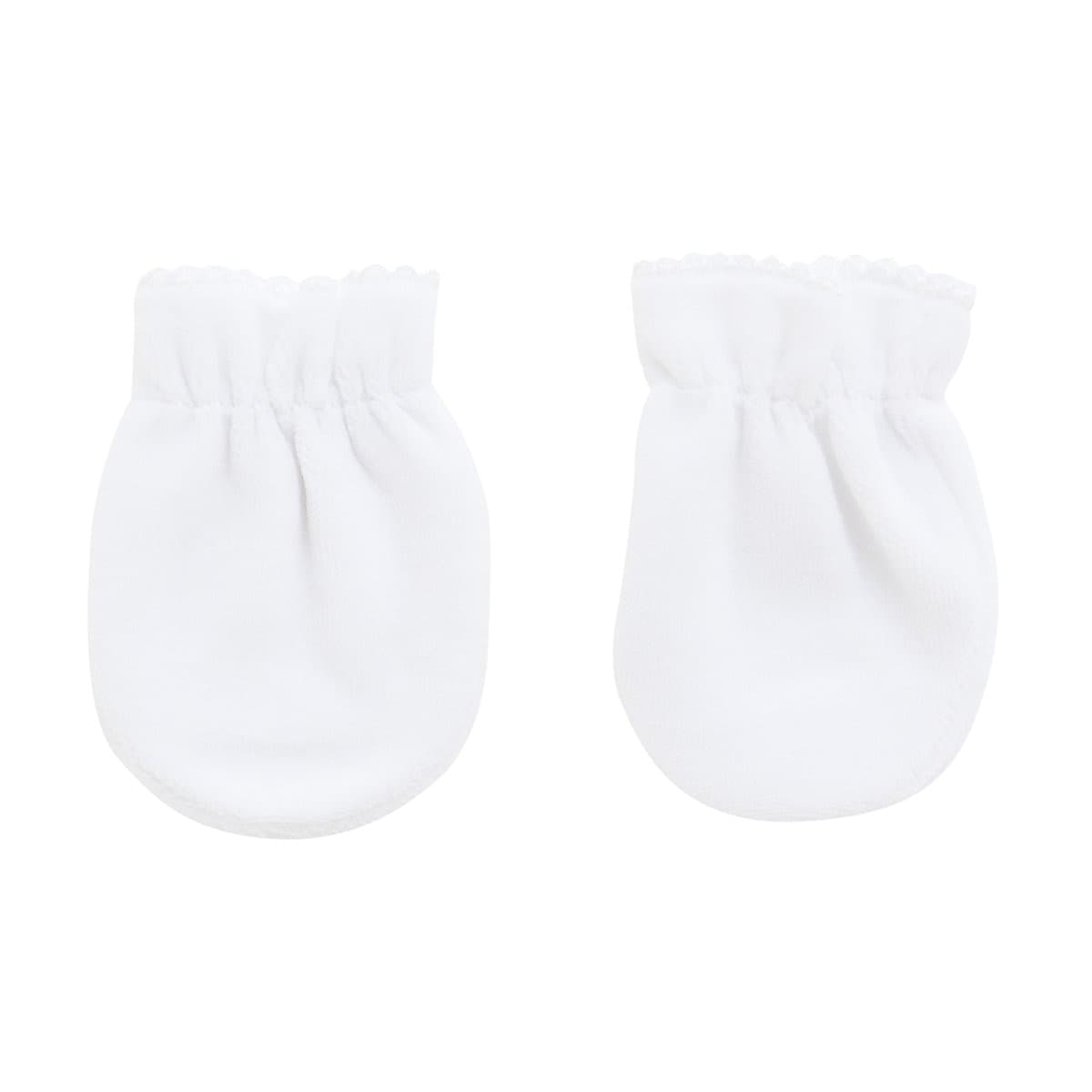 Guanti X Neonato Colore Bianco Moda/Prima infanzia/Abbigliamento/Accessori per bambina/Guanti e manopole La Casa Del Bebè - Napoli, Commerciovirtuoso.it