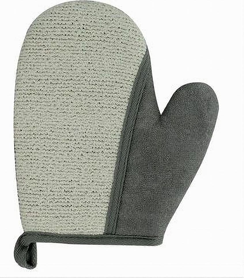 GUANTO DOCCIA BAGNO ESFOLIANTE PER CURA PULIZIA DI PELLE CORPO 21CM GRIGIO 79665 in Muffole e guanti esfolianti Trade Shop italia - Napoli, commercioVirtuoso.it