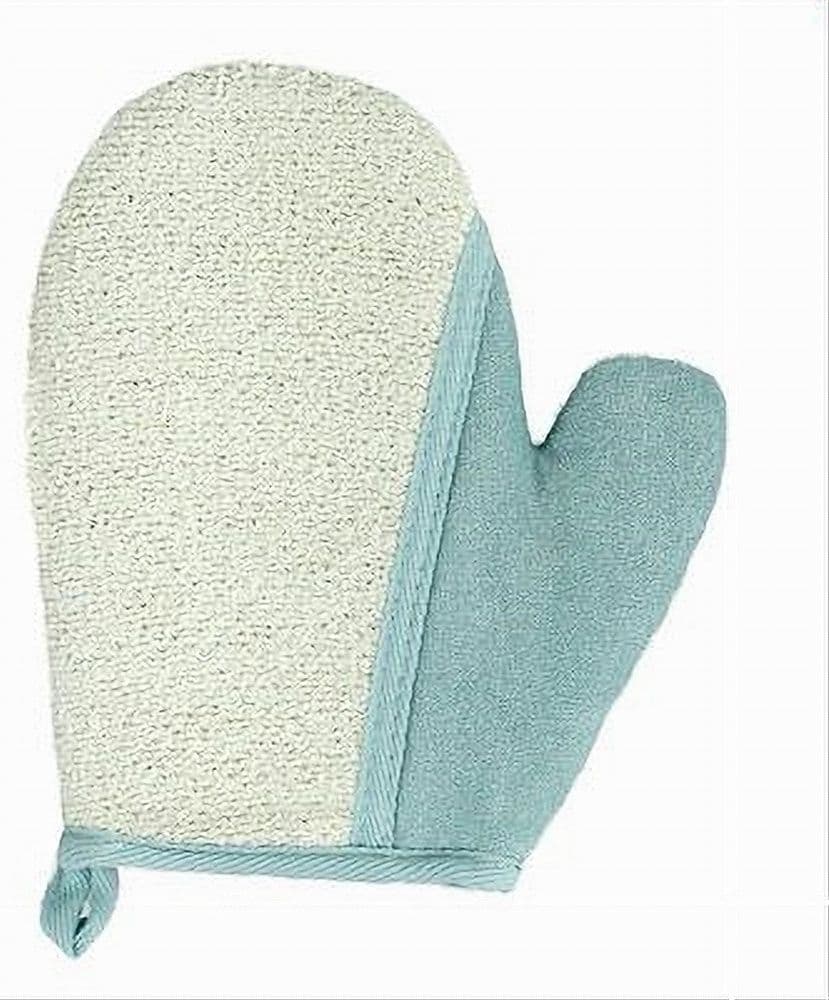 GUANTO DOCCIA BAGNO ESFOLIANTE PER CURA PULIZIA PELLE CORPO 21 CM AZZURRO 79664 in Muffole e guanti esfolianti Trade Shop italia - Napoli, commercioVirtuoso.it