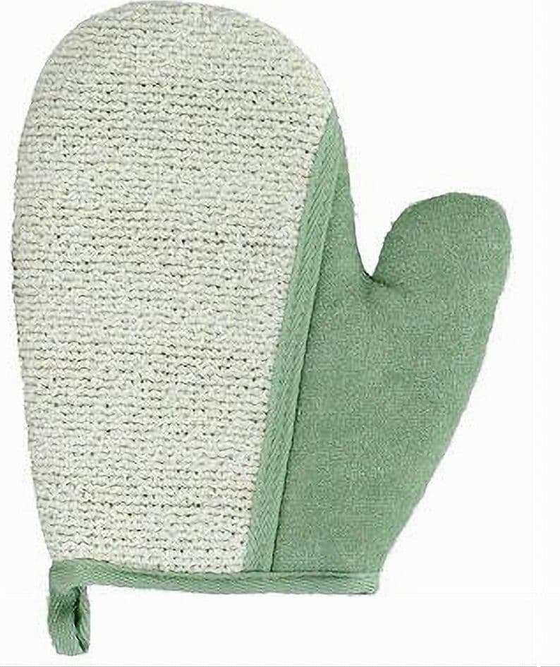 GUANTO DOCCIA BAGNO ESFOLIANTE PER LA CURA PULIZIA PELLE CORPO 21CM VERDE 79662 in Muffole e guanti esfolianti Trade Shop italia - Napoli, commercioVirtuoso.it