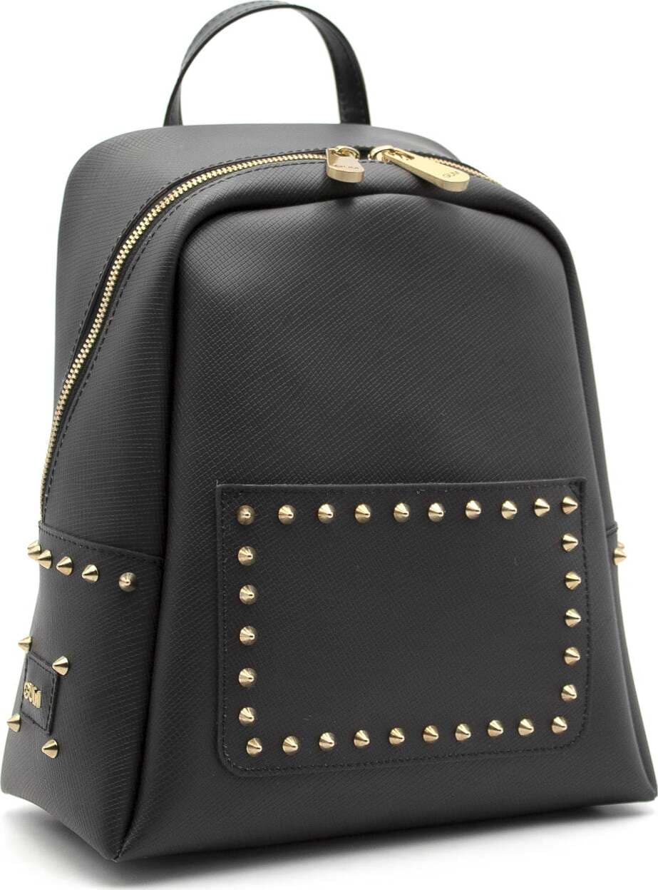 Gum Zn1753 Zaino Da Donna Gum Design by Gianni Chiarini Nero Zainetto Casual 1 Manico E Spallacci in Pelle Regolabili Dettaglio Borchie Dorate Zaino Con Zip E Tasca Esterna 26x29x13 Moda/Valigie borse e accessori da viaggio/Zaini/Zaini Casual Starbag - Gaeta, Commerciovirtuoso.it