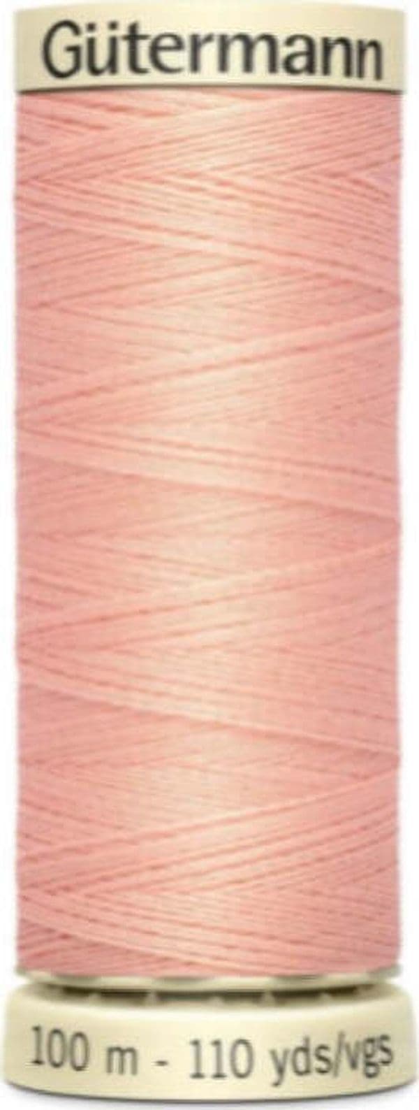 GUTERMANN---100mt---FILO-PER-CUCITO-100%-POLIESTERE---COLORE-ALBICOCCA-165