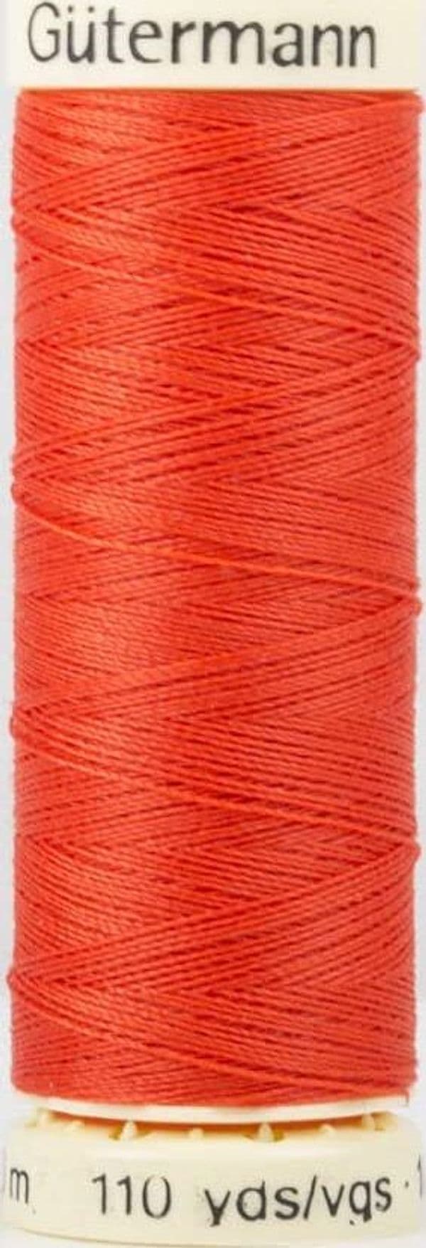 GUTERMANN---100mt---FILO-PER-CUCITO-100%-POLIESTERE---COLORE-ARANCIONE-VIVO-155