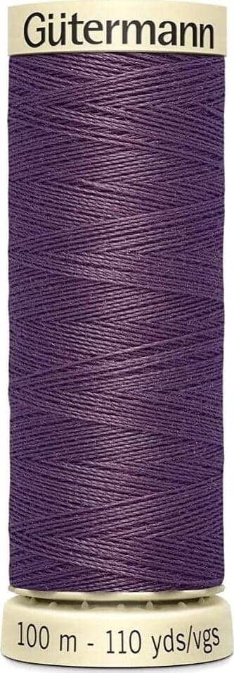 GUTERMANN - 100mt - FILO PER CUCITO 100% POLIESTERE - COLORE ARDESIA DI ERICA 128