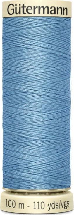 GUTERMANN---100mt---FILO-PER-CUCITO-100%-POLIESTERE---COLORE-BLU-BABY-143
