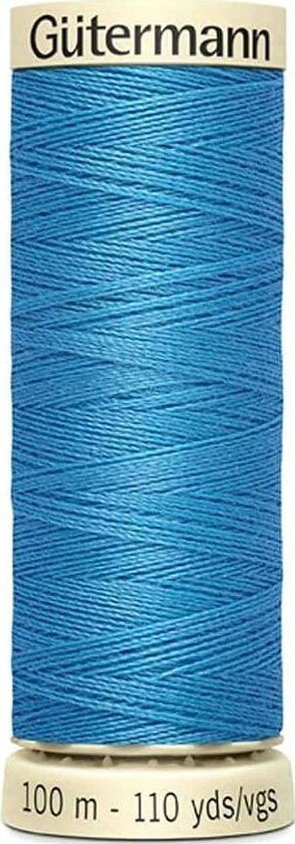 GUTERMANN---100mt---FILO-PER-CUCITO-100%-POLIESTERE---COLORE-BLU-CIELO-278